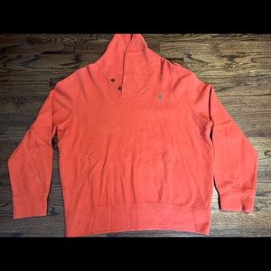 EUC Mens Polo Cotton Cowl Neck Sweater